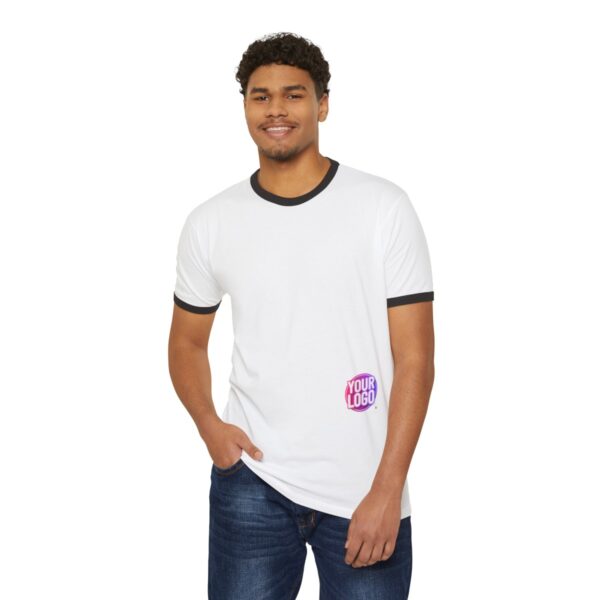 Unisex Cotton Ringer T-Shirt - Image 5