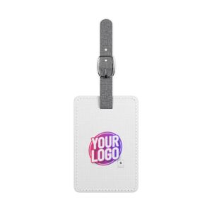 Saffiano Polyester Luggage Tag, Rectangle