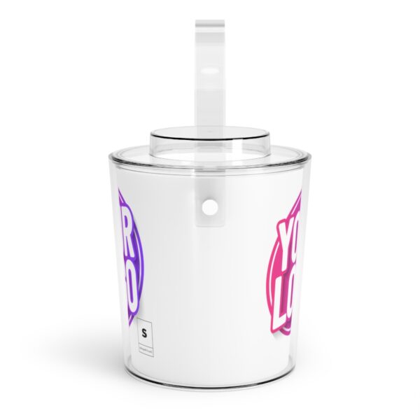 Ice Bucket with Tongs - Image 2
