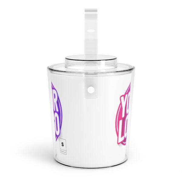 Ice Bucket with Tongs - Image 4