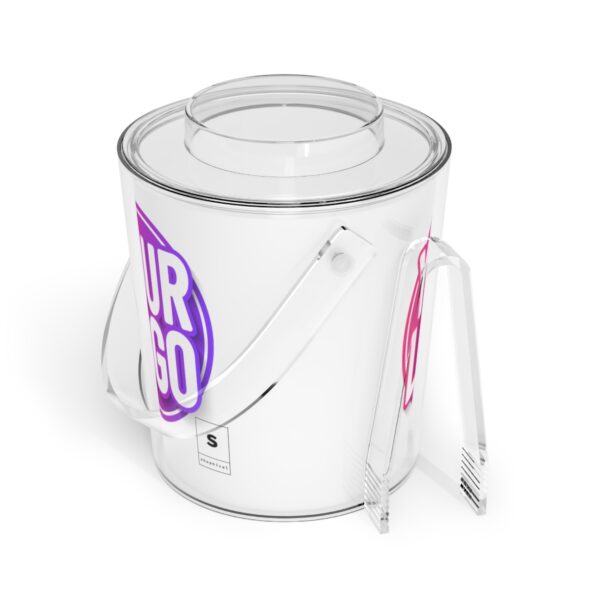 Ice Bucket with Tongs - Image 6