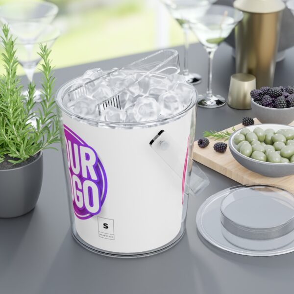 Ice Bucket with Tongs - Image 7