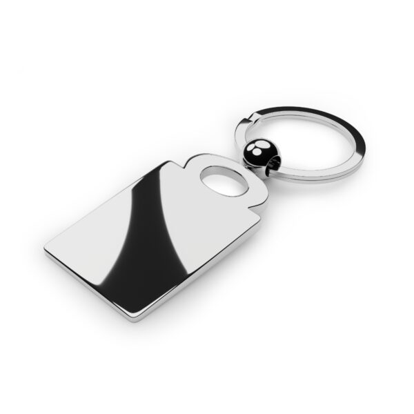 Rectangle Photo Keyring - Image 2