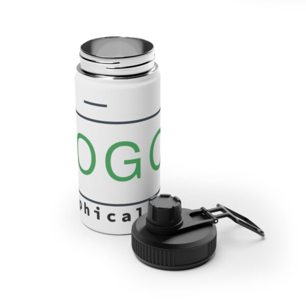 Stainless Steel Water Bottle, Sports Lid - Image 5