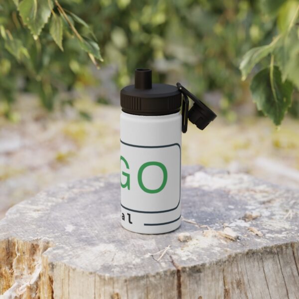 Stainless Steel Water Bottle, Sports Lid - Image 6